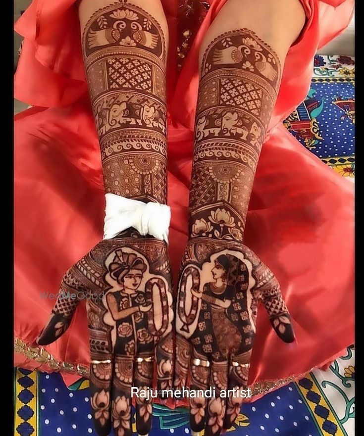 Photo From Bridal mehandi - By Raju Mehandi Artist