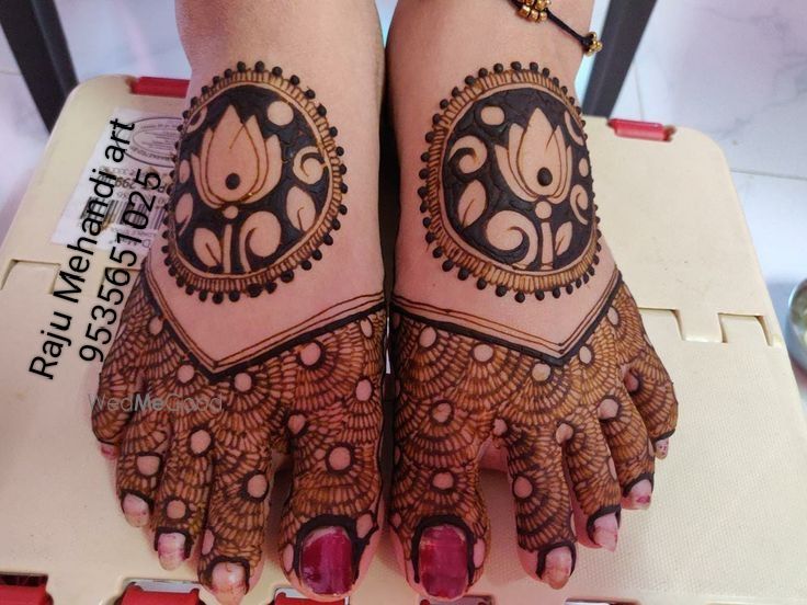 Photo From leg design - By Raju Mehandi Artist