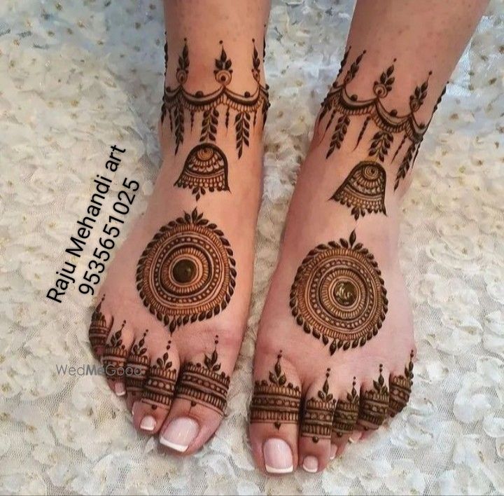 Photo From leg design - By Raju Mehandi Artist