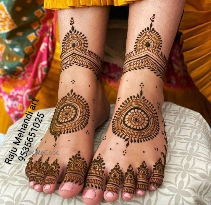 Photo From leg design - By Raju Mehandi Artist