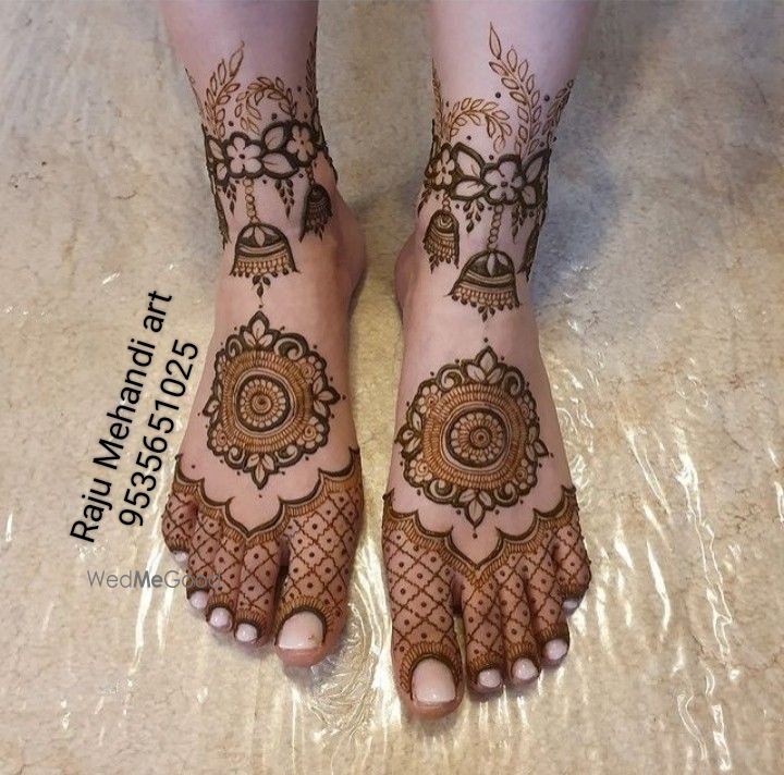 Photo From leg design - By Raju Mehandi Artist