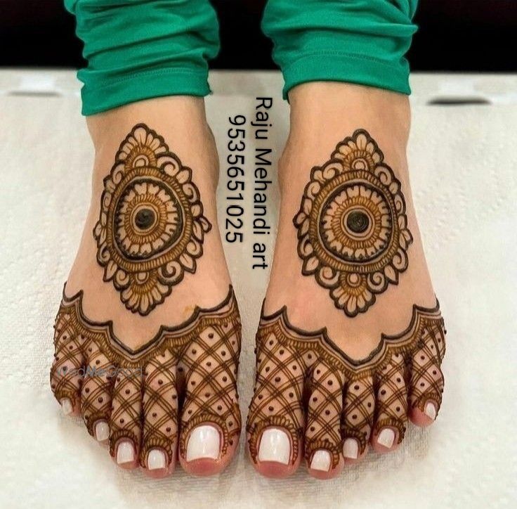 Photo From leg design - By Raju Mehandi Artist