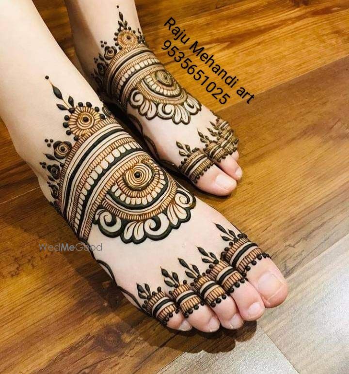 Photo From leg design - By Raju Mehandi Artist