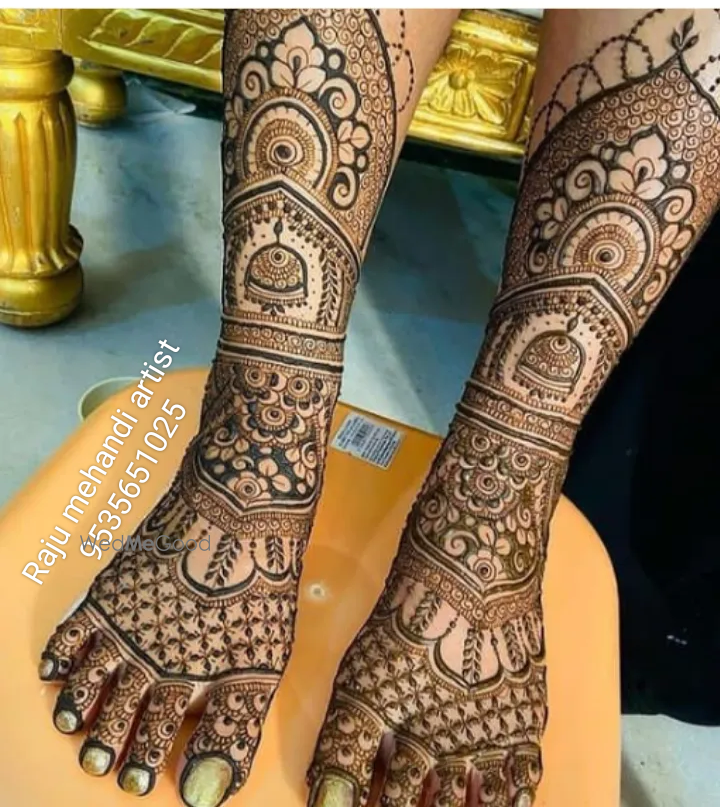 Photo From leg design - By Raju Mehandi Artist