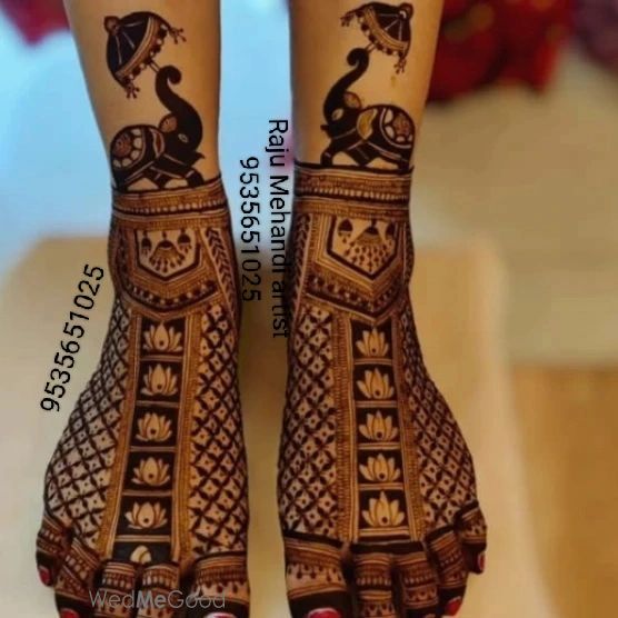 Photo From leg design - By Raju Mehandi Artist