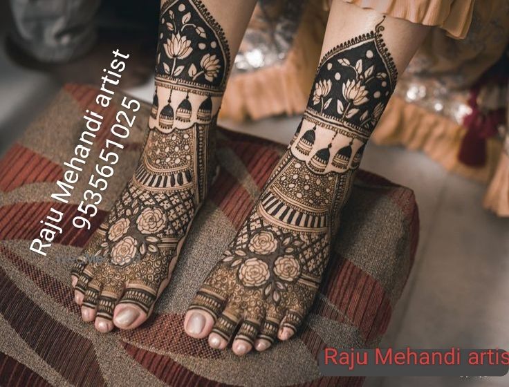 Photo From leg design - By Raju Mehandi Artist