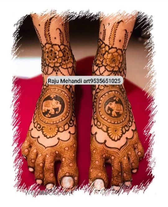 Photo From leg design - By Raju Mehandi Artist