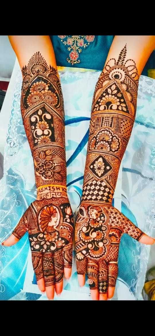 Photo From krishna mehandi art - By Krishna Mehandi Art