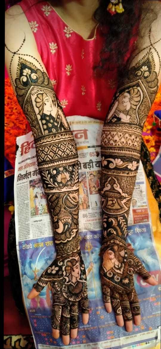 Photo From krishna mehandi art - By Krishna Mehandi Art