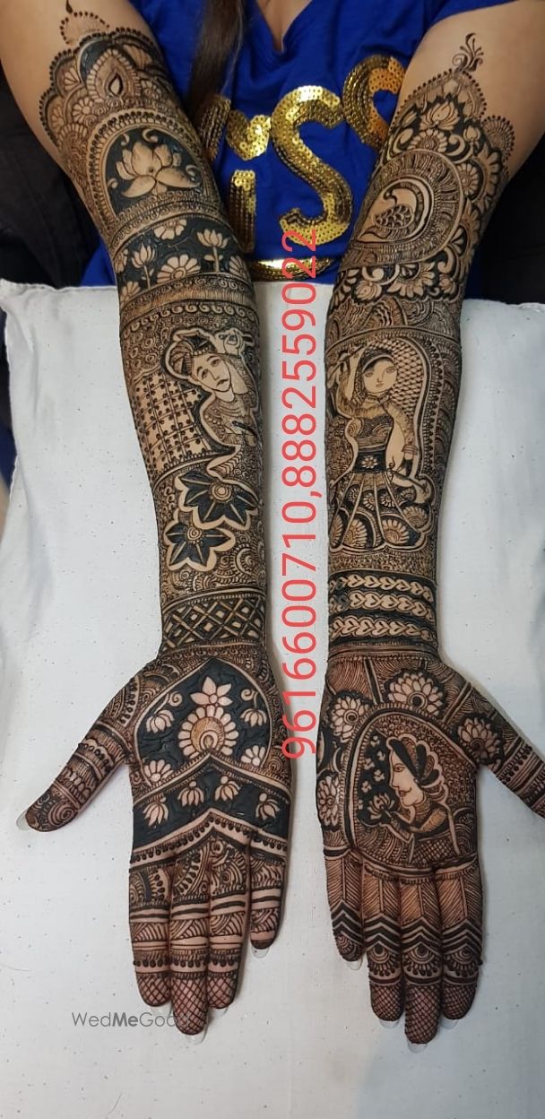 Photo From krishna mehandi art - By Krishna Mehandi Art