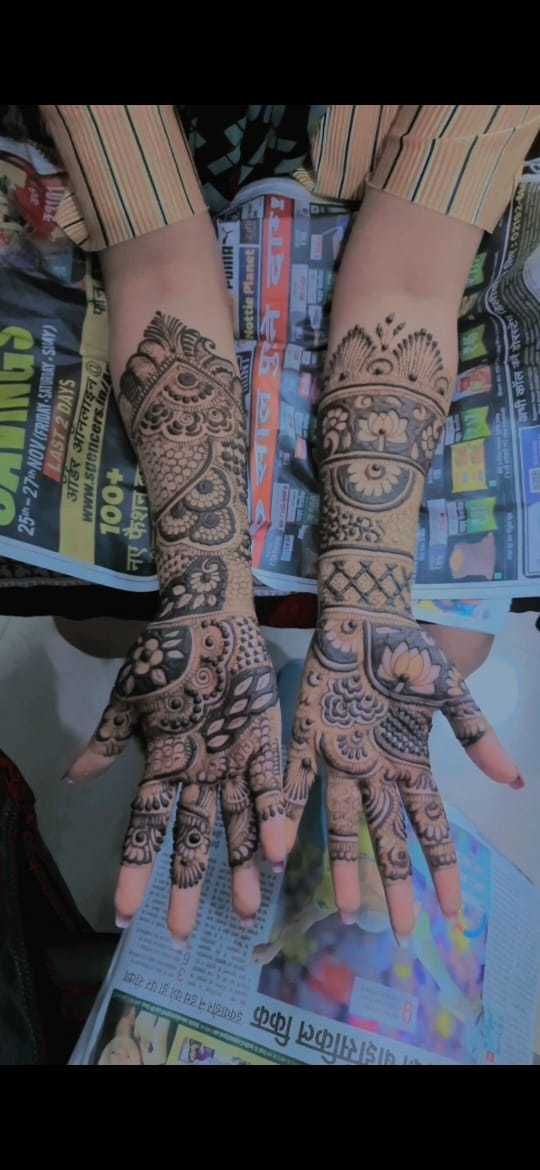 Photo From krishna mehandi art - By Krishna Mehandi Art