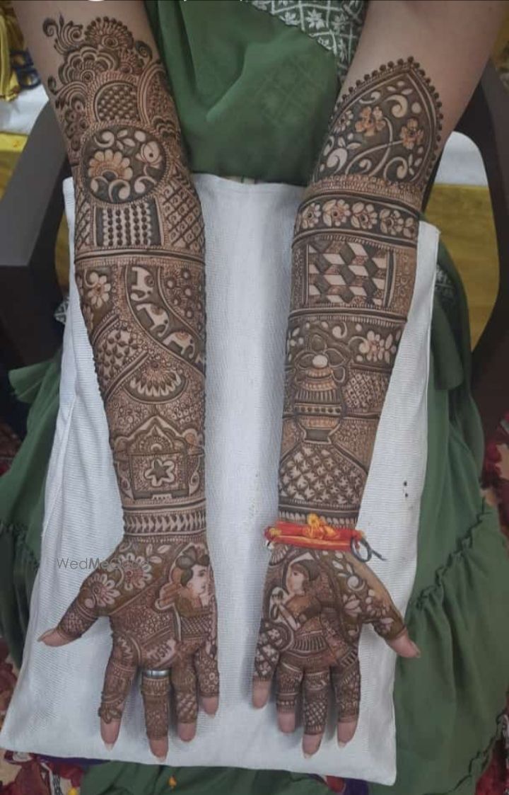 Photo From krishna mehandi art - By Krishna Mehandi Art