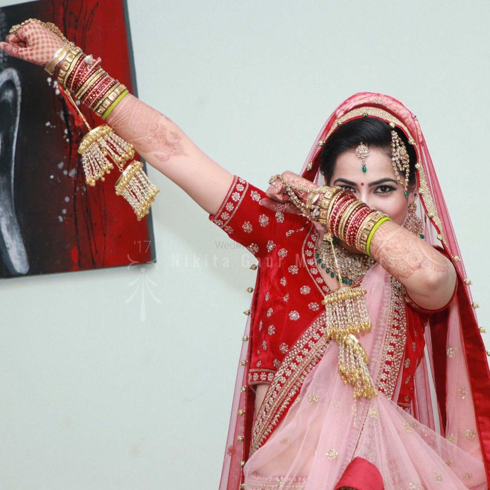 Photo From Bride Meenakshi  - By Nikita Gaur Makeovers