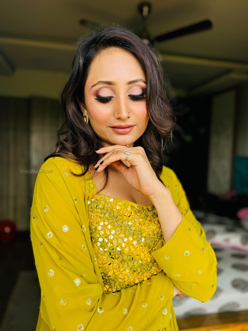 Photo From haldi/menhdi - By Makeup by Kirti