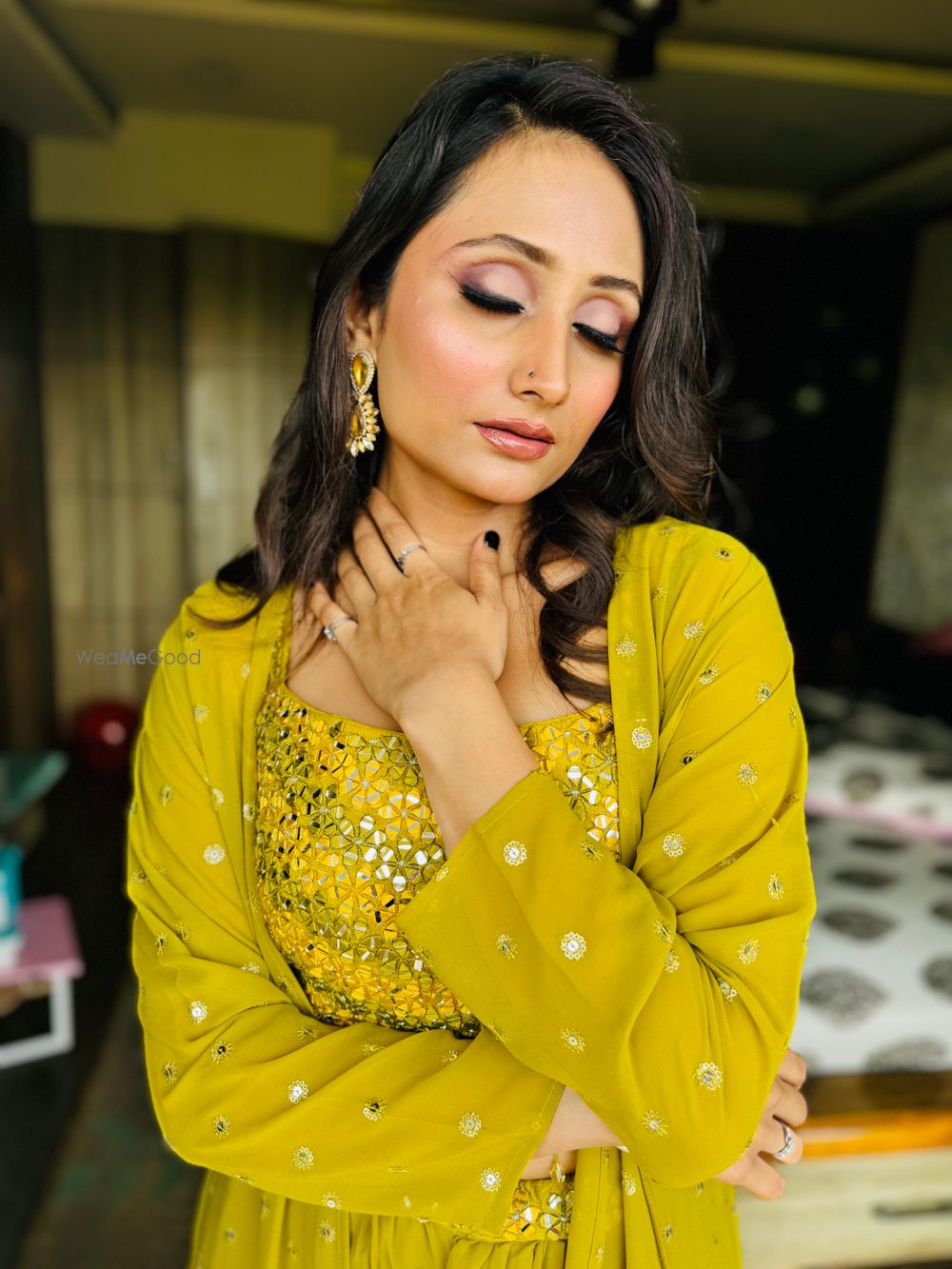 Photo From haldi/menhdi - By Makeup by Kirti