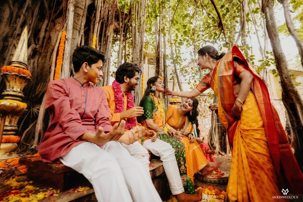 Photo From Govind & Amulya's Haldi - By MoonWedLock Wedding Company