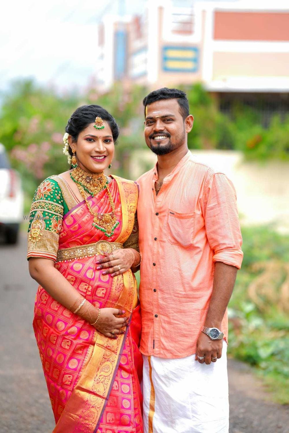 Photo From Praveena babyshower - By Madhuz Makeup Artistry