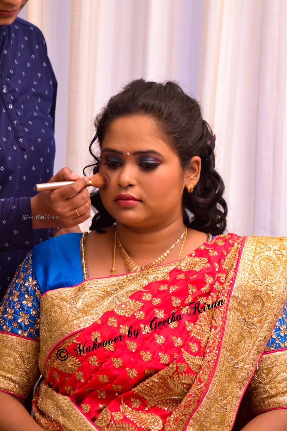 Photo From Sharanya Reception - By Makeup Artist Geetha Kiran