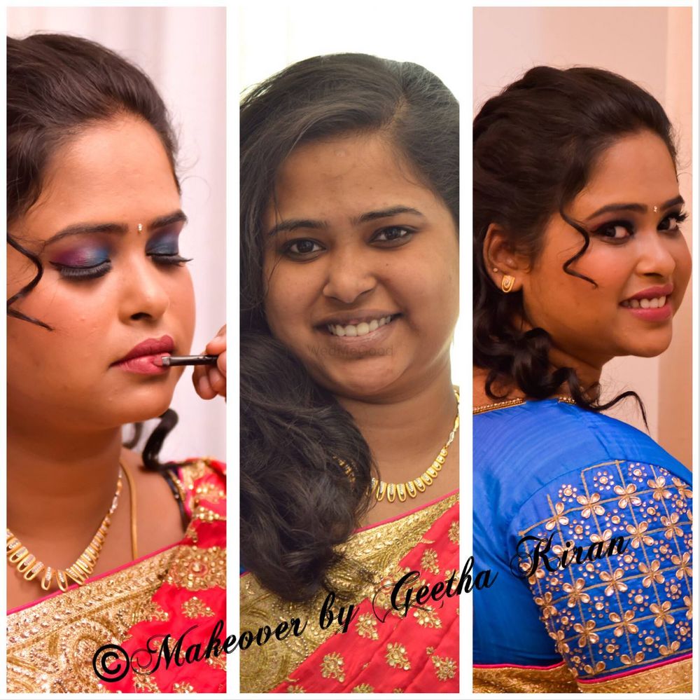 Photo From Sharanya Reception - By Makeup Artist Geetha Kiran