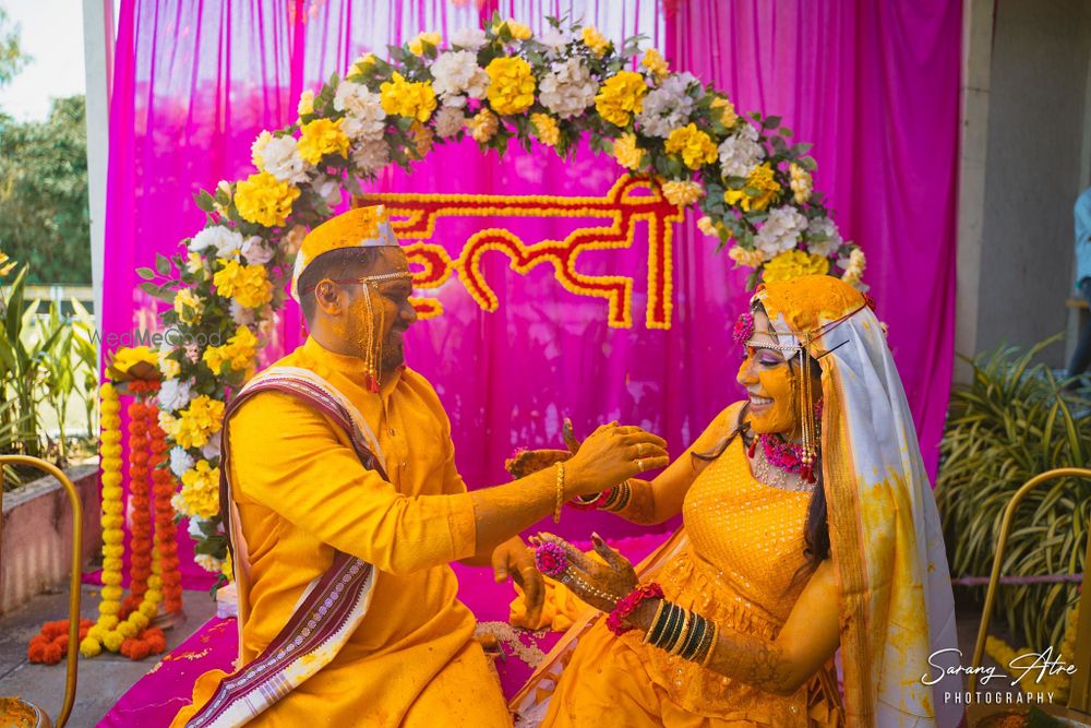 Photo From Pankaj & Poonam - Haldi - By Sarang Atre Photography