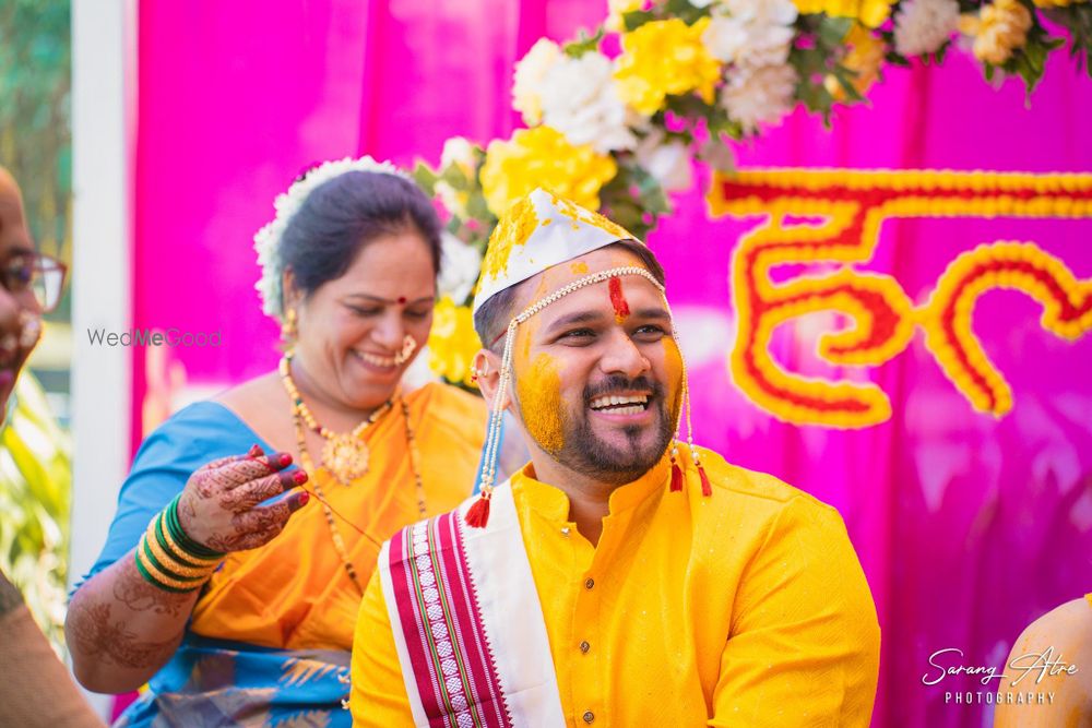 Photo From Pankaj & Poonam - Haldi - By Sarang Atre Photography