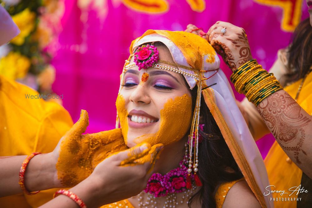 Photo From Pankaj & Poonam - Haldi - By Sarang Atre Photography