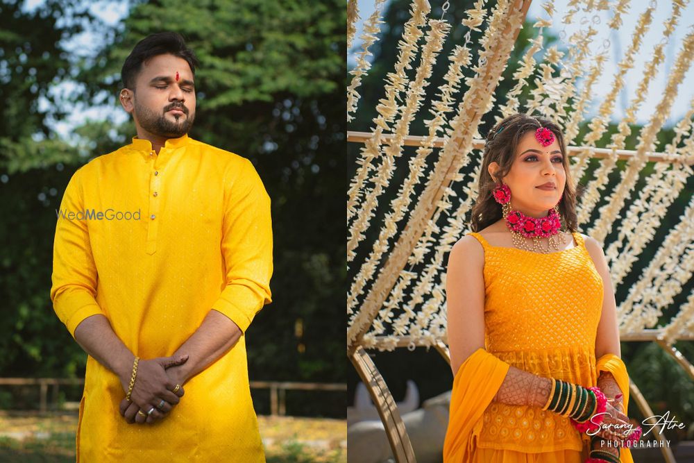 Photo From Pankaj & Poonam - Haldi - By Sarang Atre Photography