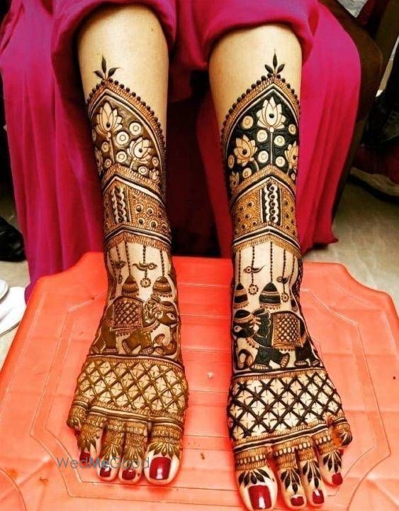 Photo From Biraidl legs Mehandi - By S.N. Mehandi & Tattoos