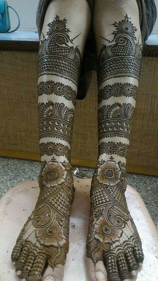 Photo From Biraidl legs Mehandi - By S.N. Mehandi & Tattoos