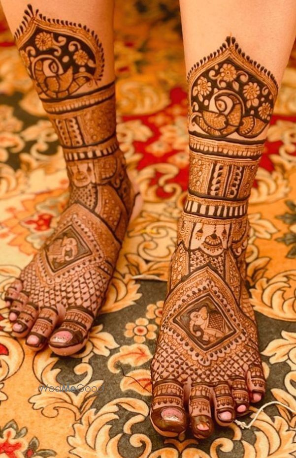 Photo From Biraidl legs Mehandi - By S.N. Mehandi & Tattoos