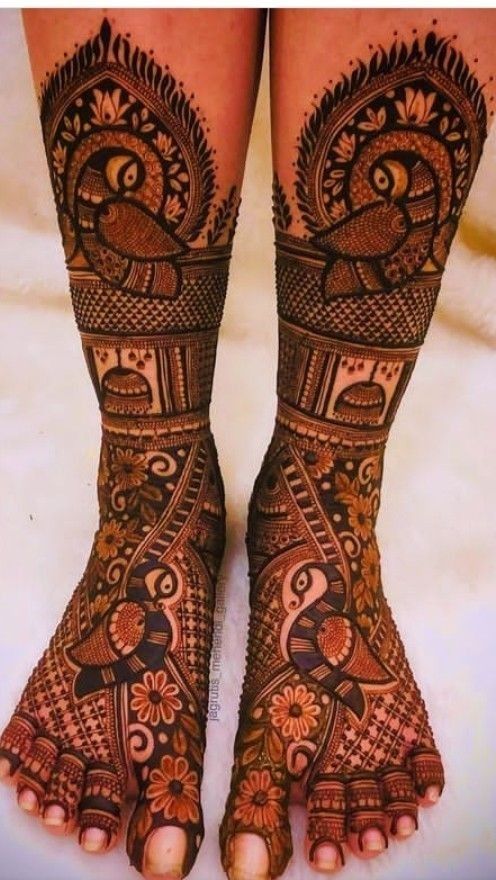 Photo From Biraidl legs Mehandi - By S.N. Mehandi & Tattoos