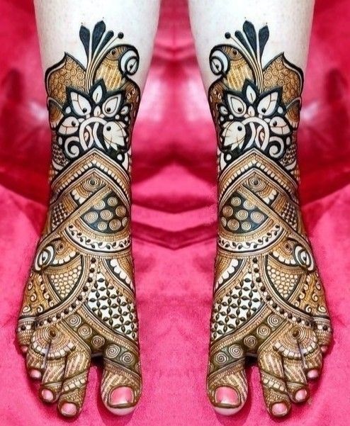 Photo From Biraidl legs Mehandi - By S.N. Mehandi & Tattoos