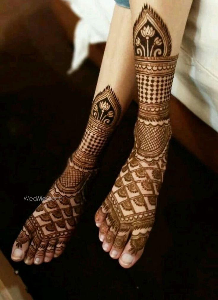 Photo From Biraidl legs Mehandi - By S.N. Mehandi & Tattoos