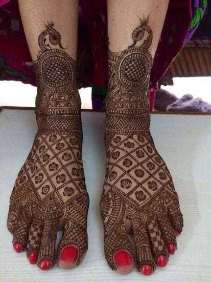 Photo From Biraidl legs Mehandi - By S.N. Mehandi & Tattoos