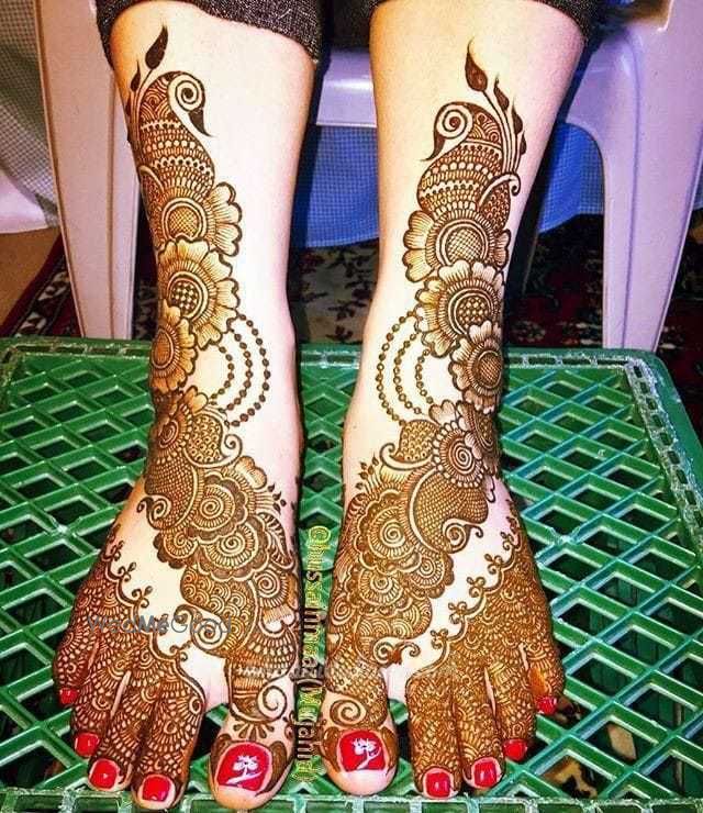 Photo From Biraidl legs Mehandi - By S.N. Mehandi & Tattoos