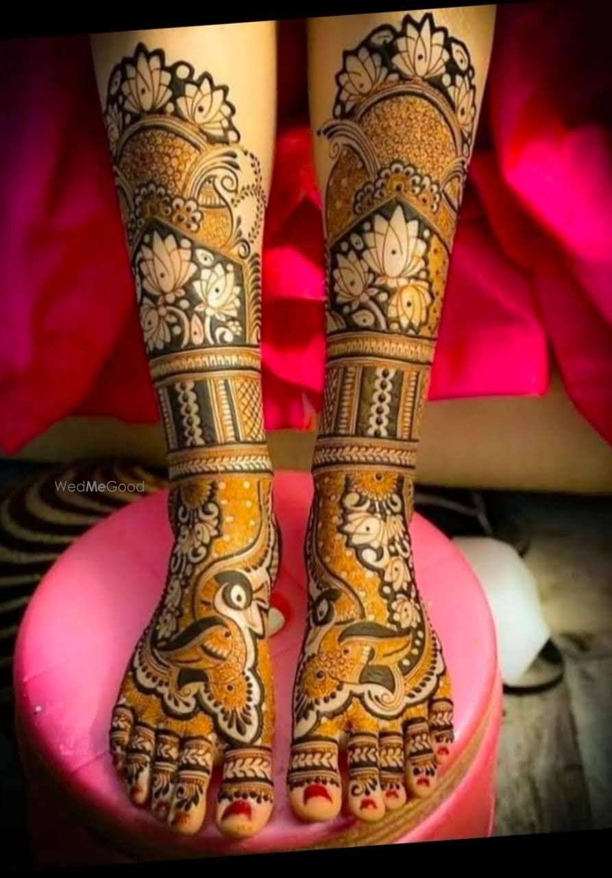 Photo From Biraidl legs Mehandi - By S.N. Mehandi & Tattoos