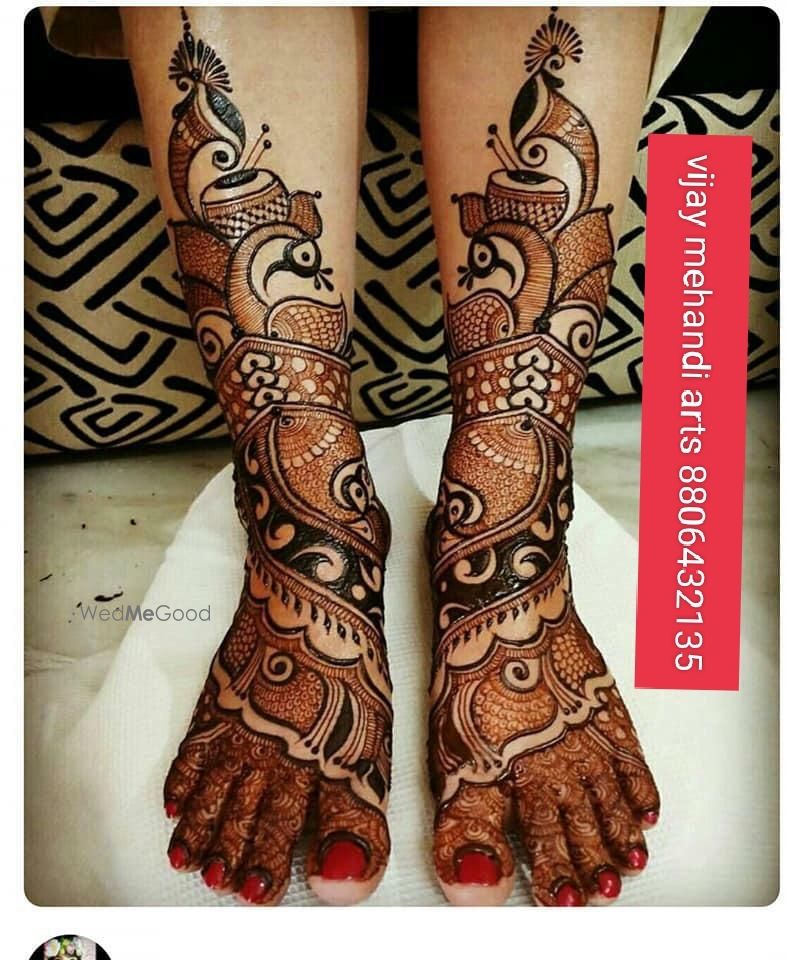 Photo From bridal mehndi artist - By Vijay Mehandi Arts