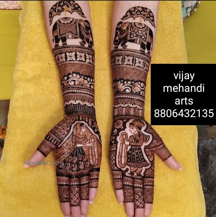 Photo From bridal mehndi artist - By Vijay Mehandi Arts