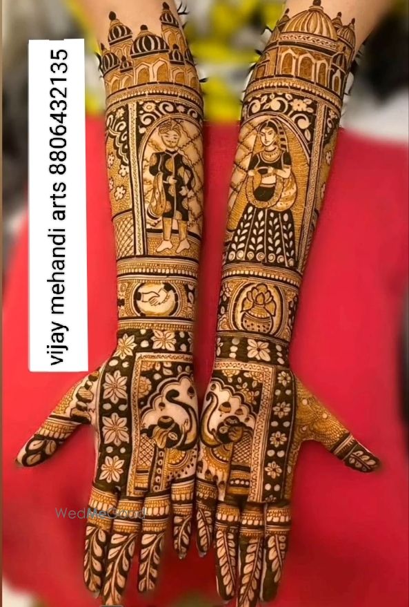 Photo From bridal mehndi artist - By Vijay Mehandi Arts