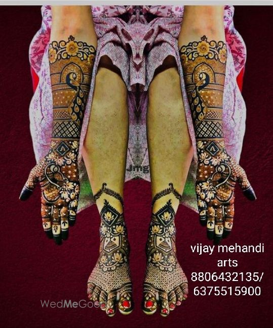 Photo From bridal mehndi artist - By Vijay Mehandi Arts