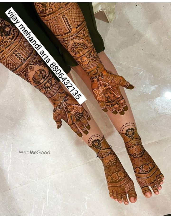 Photo From bridal mehndi artist - By Vijay Mehandi Arts