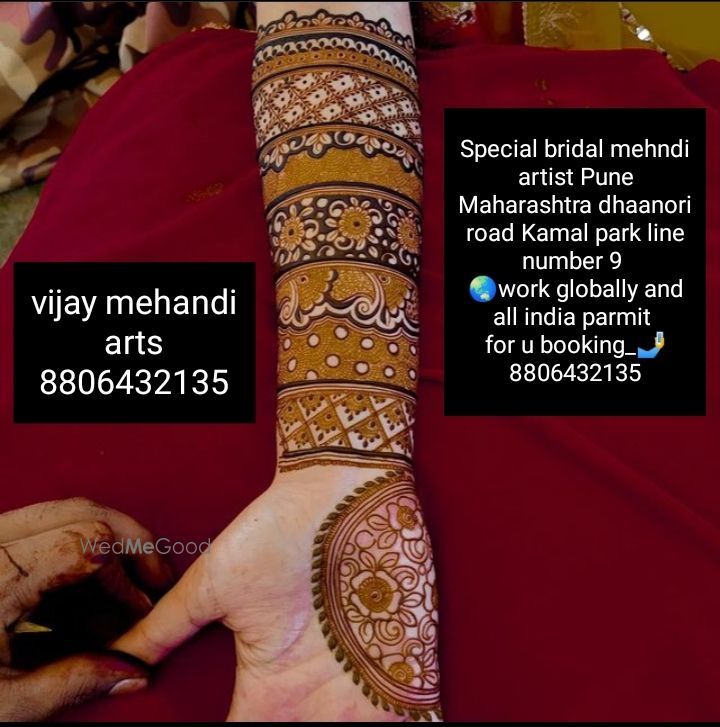 Photo From engagement mehndi artist - By Vijay Mehandi Arts