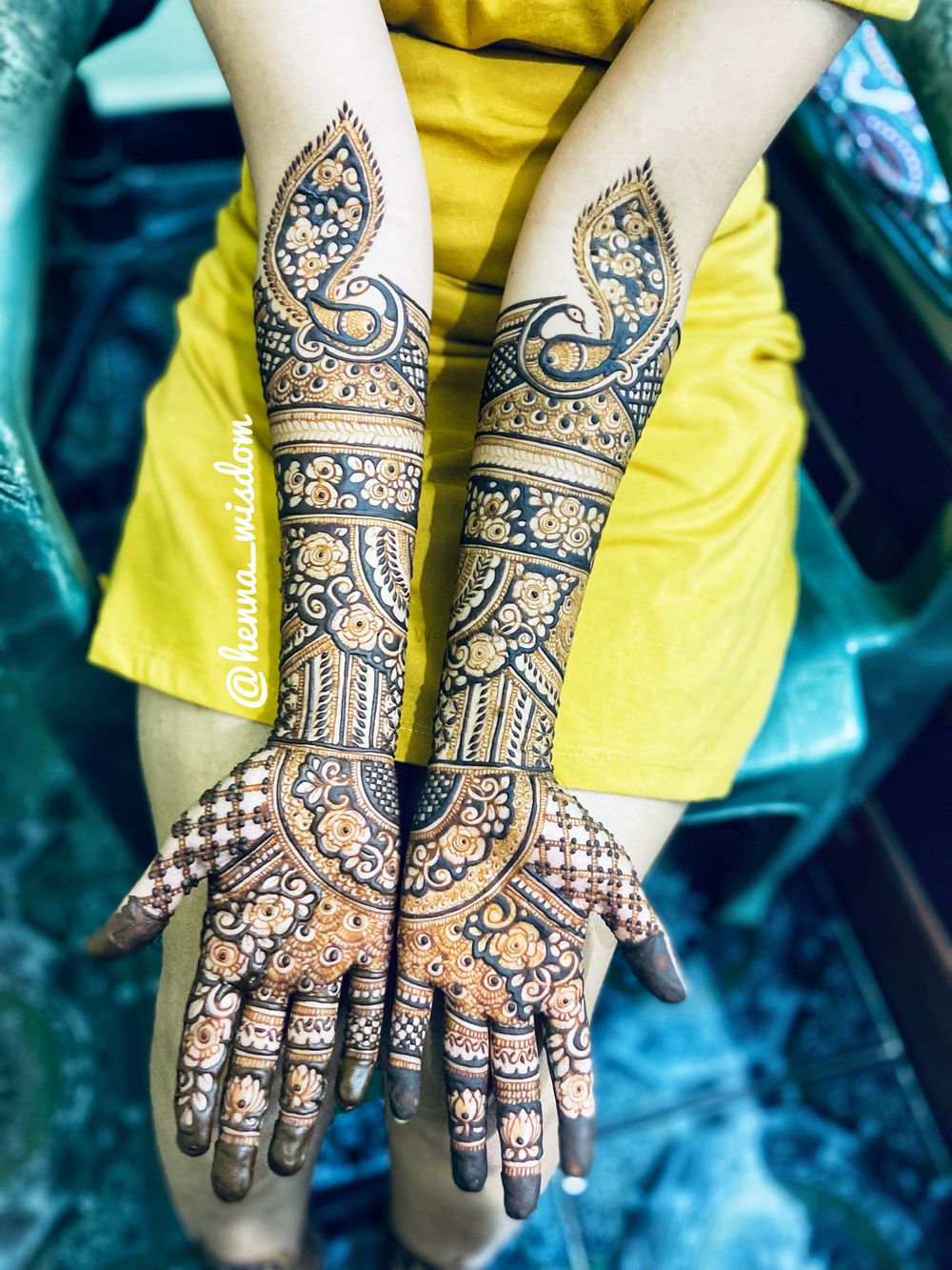 Photo From bridal mehendi - By Henna Wisdom 