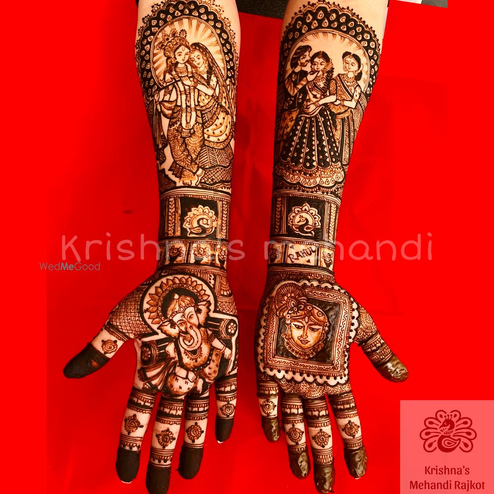 Photo From New Designing work - By Krishna's Mehandi Rajkot