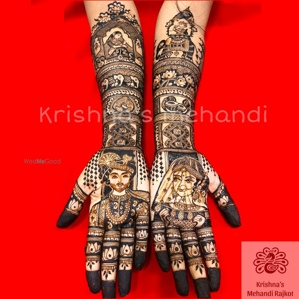 Photo From New Designing work - By Krishna's Mehandi Rajkot