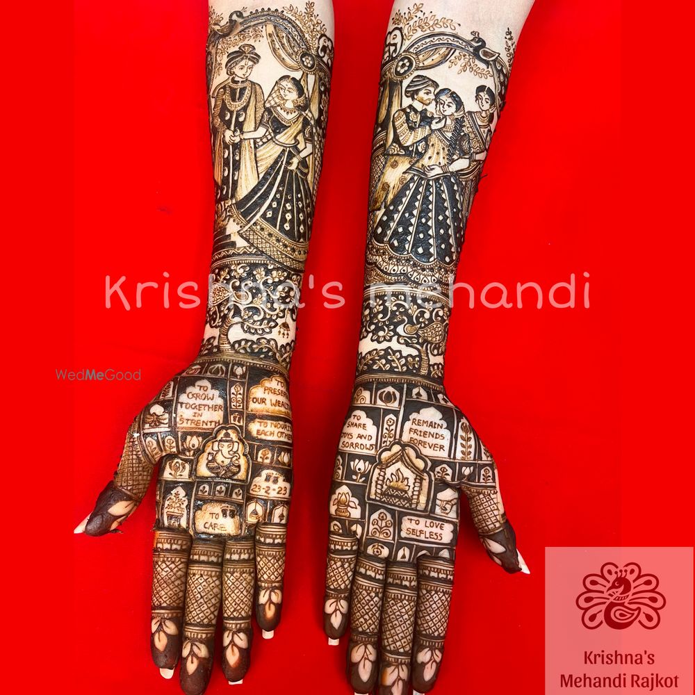 Photo From New Designing work - By Krishna's Mehandi Rajkot