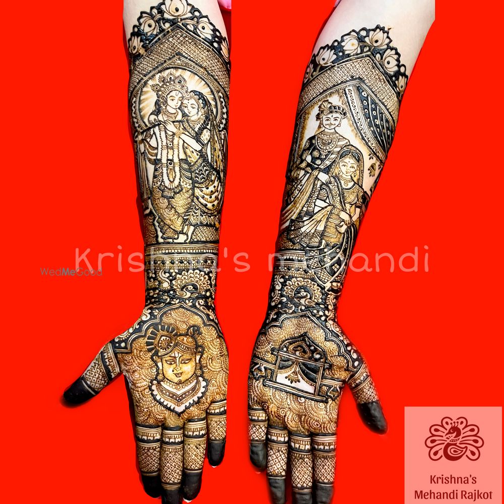 Photo From New Designing work - By Krishna's Mehandi Rajkot