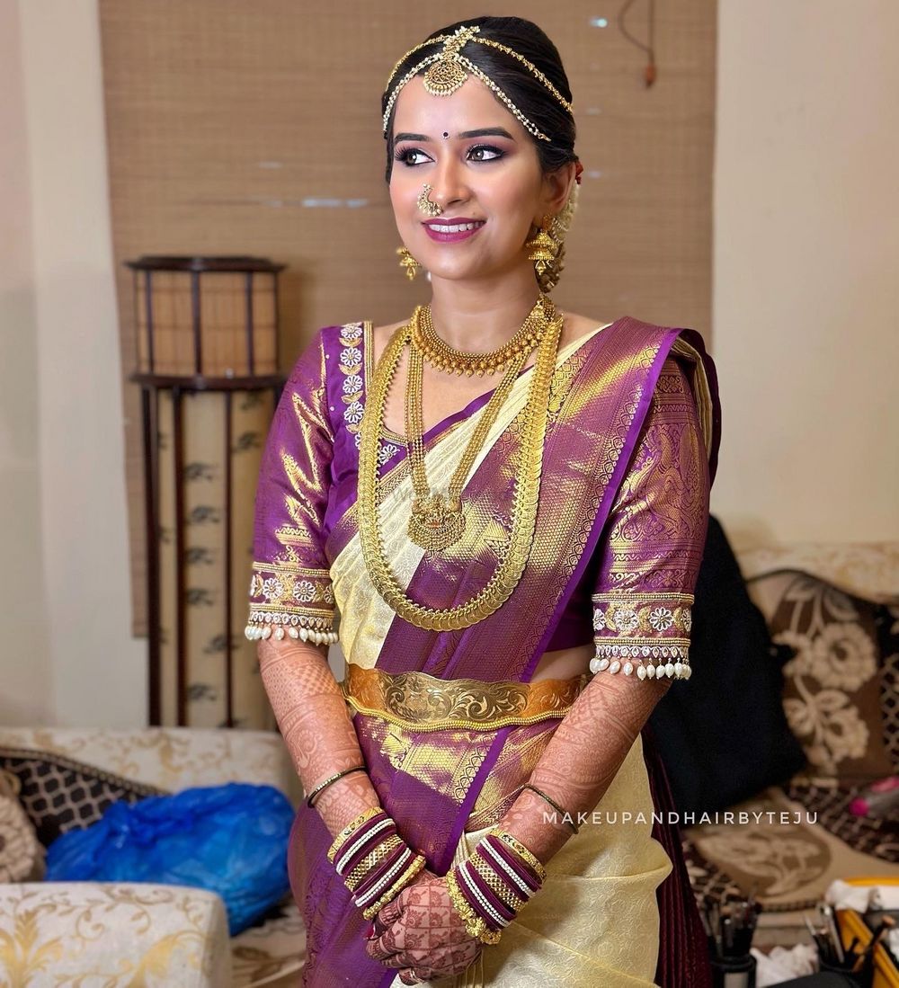 Photo From Manisha weds Pratheek - By Makeup and Hair by Teju
