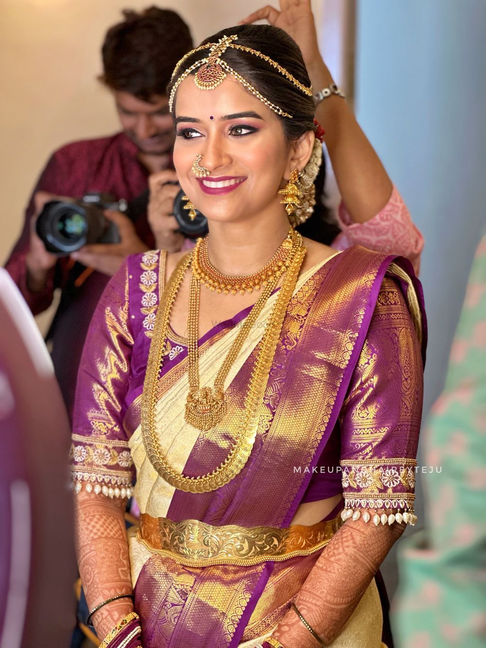 Photo From Manisha weds Pratheek - By Makeup and Hair by Teju