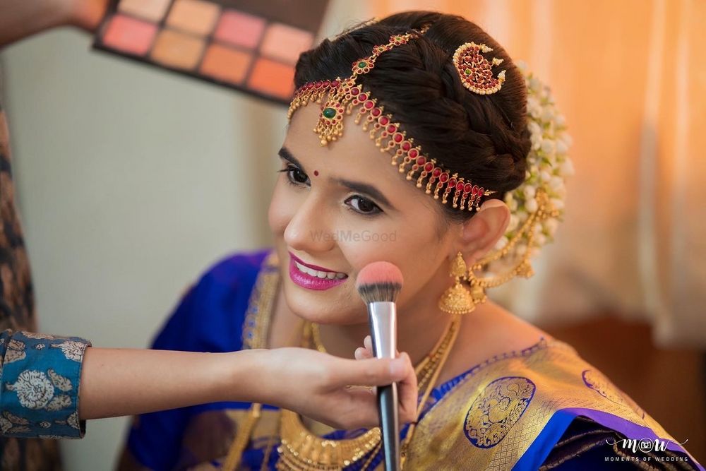 Photo From South Indian bridal look - By NC Bridal Studio
